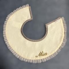 ぽ*)様 Mia刺繍入りフリルスタイのサムネイル