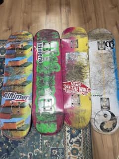 スケートボードデッキ 4枚セット Alltimers Quasi - メルカリ