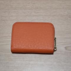 【新品】小銭入れ コインケース 財布 レディース オレンジのサムネイル
