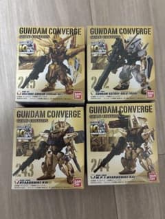 ガンダムコンバージ Gold Edition 4体セット　アカツキのみ箱開封済みのサムネイル