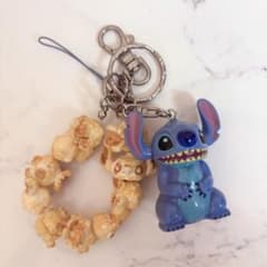 ディズニー スティッチ ポップコーンリング ストラップのサムネイル