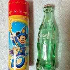 値下げ！コカコーラTDS10周年記念ボトル！！☆箱あり☆のサムネイル