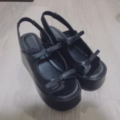 厚底リボンサンダル NICE CLAUPのサムネイル