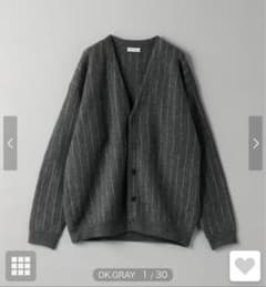 beauty&youth ストライプカーディガン 定価¥16940 60%OFFのサムネイル