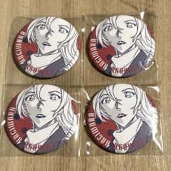 名探偵コナン コナンランド 公式アプリ缶バッジvol.3 萩原千速 4個纏め