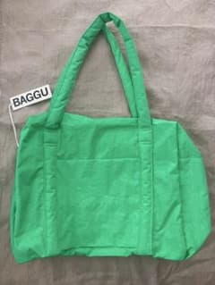 BAGGU バグー CLOUD CARRY ON グリーン レギュラーサイズ - メルカリ