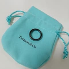 Tiffany & Co. ブラックチタン リング