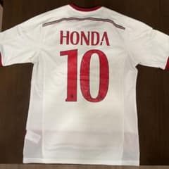 ACミラン 14/15 アウェーユニフォーム #10 HONDA Oサイズ - メルカリ