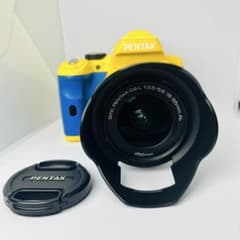動作確認済】PENTAX K-r 本体 レンズキット イエロー ブルー - メルカリ