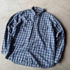 00's Patagonia ライトネルシャツ XL チェック ブルー - メルカリ