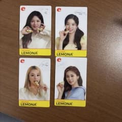 TWICE LEMONA タレントカード 4枚セットのサムネイル