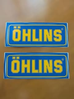 【新品未使用】OHLINS オーリンズ 正規品 ロゴステッカー 2枚セットのサムネイル