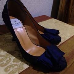 紺色 ランバン パンプスのサムネイル
