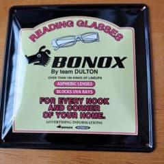 BONOX DULTON ブリキ看板 リーディンググラスのサムネイル