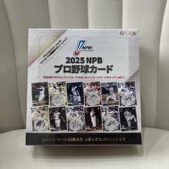 2025 NPB プロ野球カード 新品未開封ボックス　シュリンク付きのサムネイル