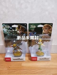amiibo ゼルダの伝説 ティアキン3体セット【ゼルダ・ガノンドロフ
