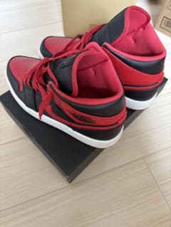 Air Jordan 赤黒 スニーカーNIKE 1 MID DQ8426-060のサムネイル