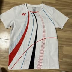 YONEX バドミントンシャツ メンズMサイズ ホワイトのサムネイル