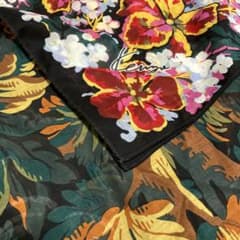 KENZO ハンカチ 花柄 大判 コットンのサムネイル