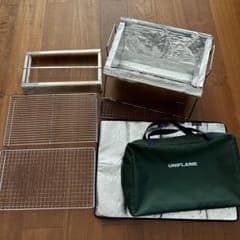 UNIFLAME ユニセラTG 焼鳥台 バーナーシート 収納バッグ付き - メルカリ