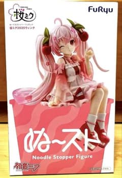 桜ミク ぬーどるストッパーフィギュア 2025ウィンクのサムネイル