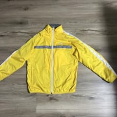 NIKE キッズ ウィンドブレーカー イエロー 150cm - 4