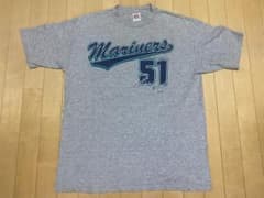イチロー マリナーズ Tシャツ L 51 グレーのサムネイル