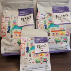 ELMO キャットフード インドア 成猫用 2kg×2袋 400g×1袋 - メルカリ
