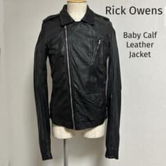 Rick Owens リックオウエンス ベビーカーフレザージャケット - メルカリ