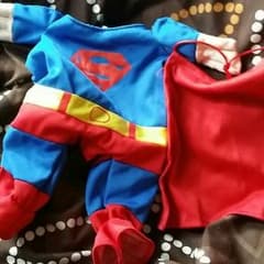 ままこりん様専用 なりきりスーパーマン/犬服Mサイズのサムネイル