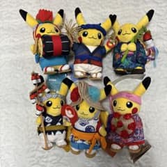 ポケモンセンタートウホク お祭り ピカチュウ ぬいぐるみ 6種 セット
