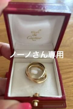 Cartier トリニティ リング 3連 指輪 ケース付きのサムネイル