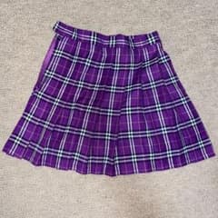 チェックスカート プリーツスカートのサムネイル