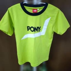 PONY 半袖Tシャツ ライムグリーン 140cmのサムネイル