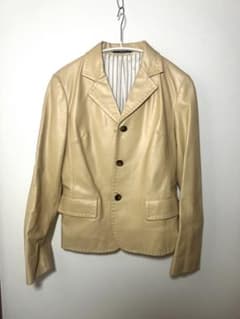 ROPÉ CLASSIC レザージャケット ベージュ 7ARのサムネイル