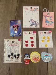 キッズ　ワッペン・上靴タグ まとめ売りのサムネイル