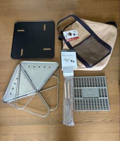 新品未使用　スノーピーク　焚き火Lスターターキットor火ばさみのサムネイル