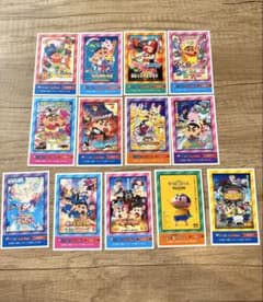 【即発送】クレヨンしんちゃん 映画 名場面 シール ステッカー　百均のサムネイル