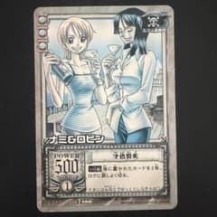 希少】ONE PIECE ナミ＆ロビン PA-T06 色抜け エラーカード候補 - メルカリ