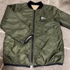 KP BOY キッズ リバーシブル ジャケット カーキ ベージュ　アウター　綺麗のサムネイル