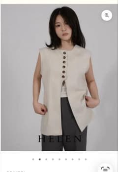 HELEN×POIMERI ウエストカットジレ★最終値下げ★のサムネイル