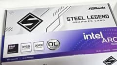Intel Arc B580 Steel Legend 12GB OCのサムネイル
