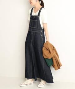 LE DENIM ボリュームフレアジャンパースカートのサムネイル