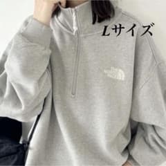 新品未使用 韓国正規品 ノースフェイス ハーフジップスウェットプル 