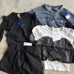新品タグ付き 子供服4点セット100〜110cm 子供秋服 冬服のサムネイル