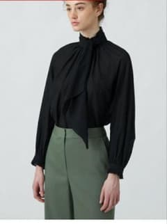 Ballsey バックボウタイブラウス ブラック 36のサムネイル