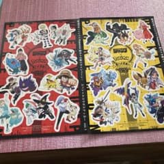 少年ジャンプポケモンステッカー2枚のサムネイル