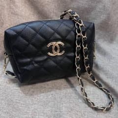 CHANELシャネルノベルティ チェーンショルダーバッグ ポーチ - メルカリ