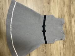 キッズ ワンピース グレー 130cm フォーマルのサムネイル