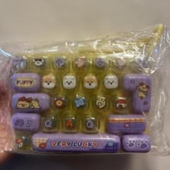 キーボード おもちゃ フィジェットトイ キーホルダーのサムネイル